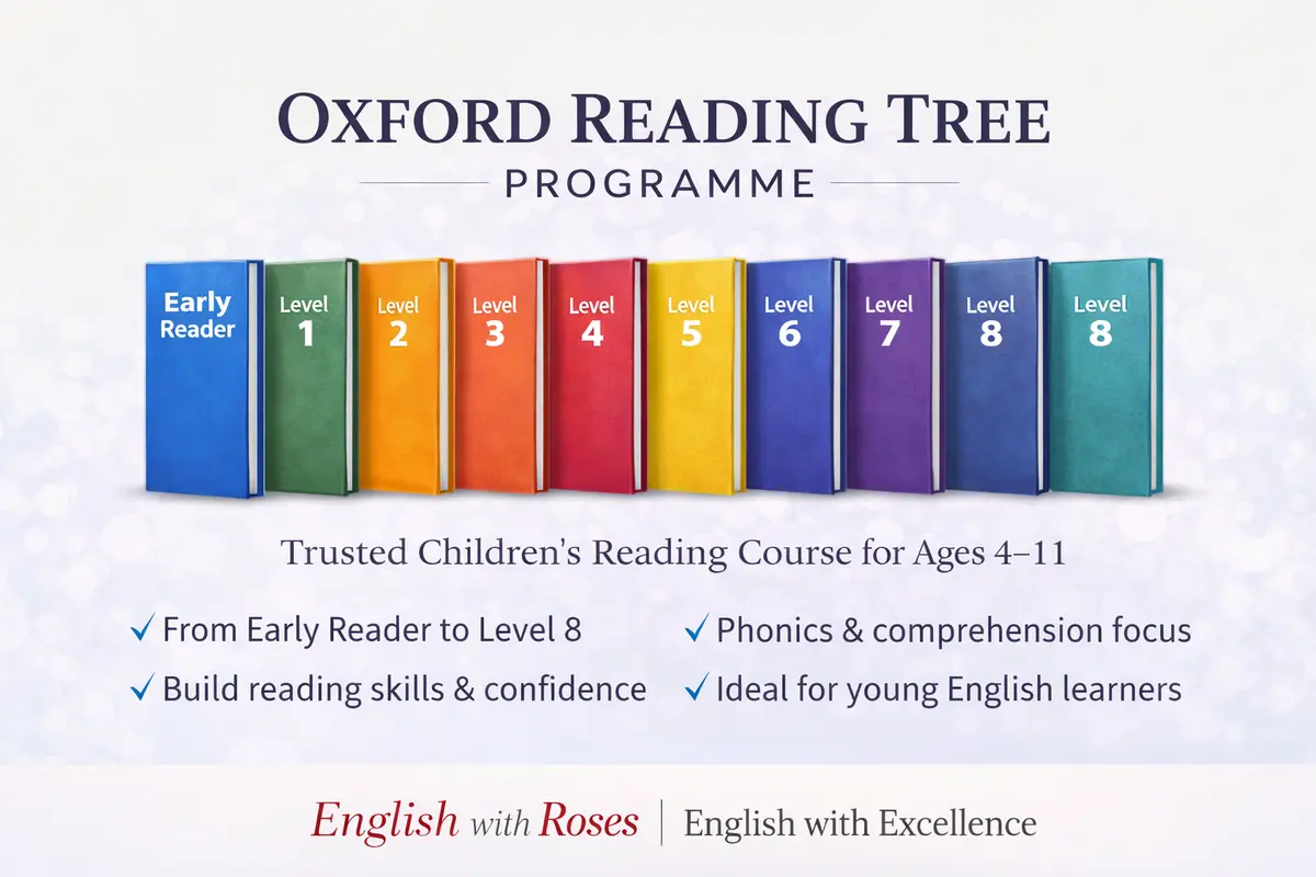 Oxford Reading Tree course catalogue poster